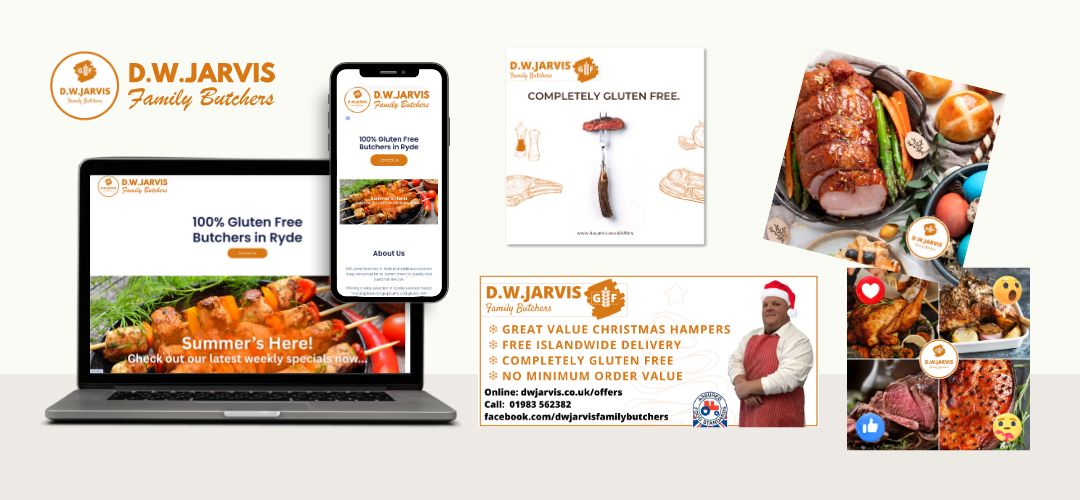 DW Jarvis Family Butchers — additional creative work
