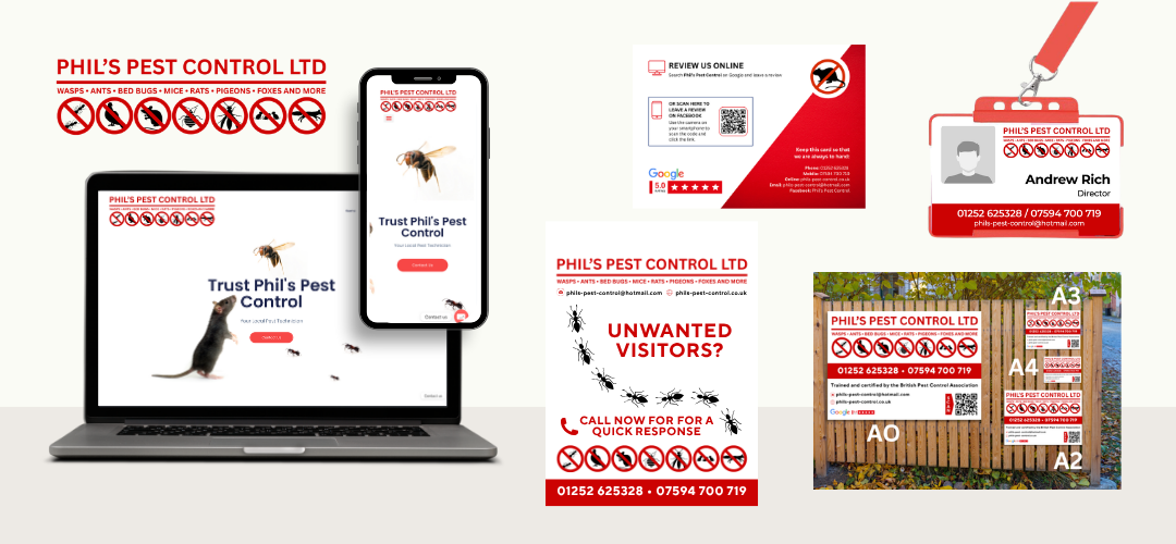 Phil's Pest Control — additional creative work